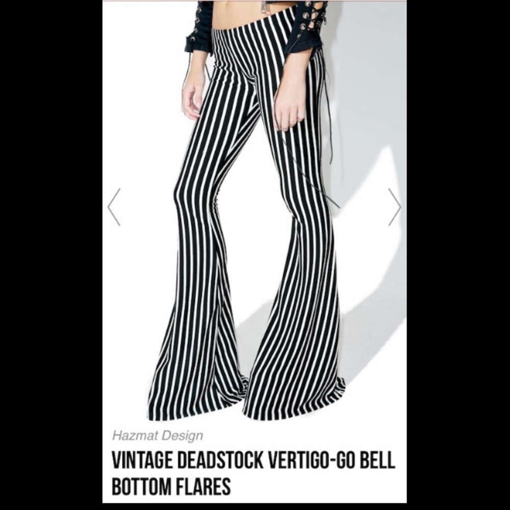 NEW Vintage Deadstock Vertigo-go bellbottom flares